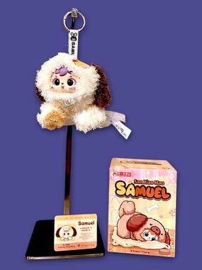 Samuel Puppy Flop Plush Pendant